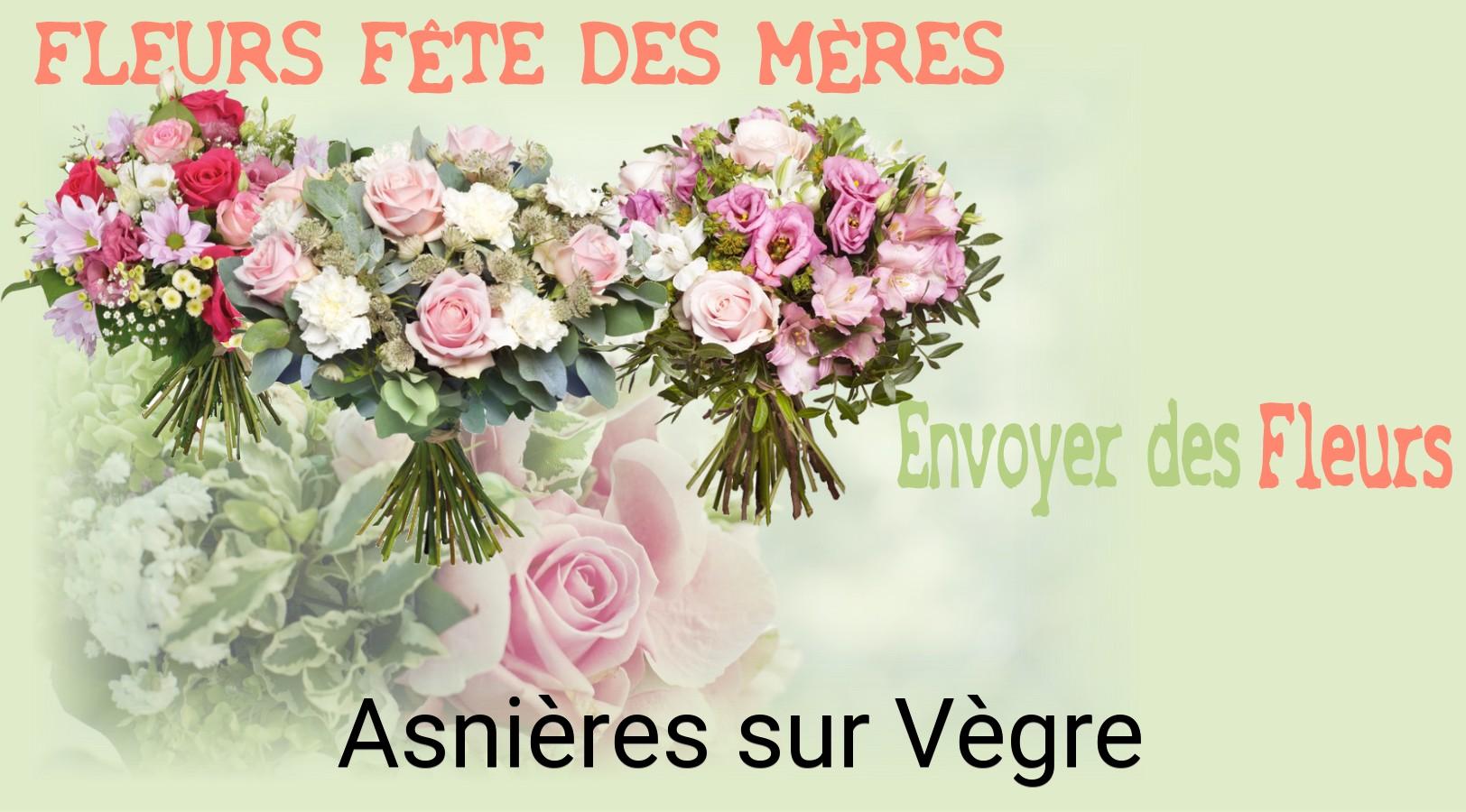 Bouquet de Fête des Mères livré à Asnières-sur-Vègre