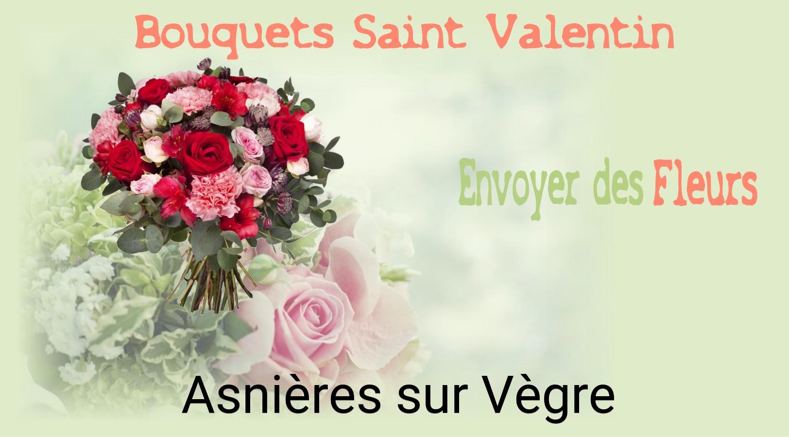 Roses de Saint-Valentin livrées à Asnières-sur-Vègre